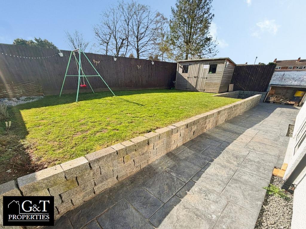 Rear garden