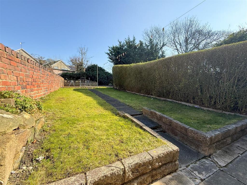 Rear garden