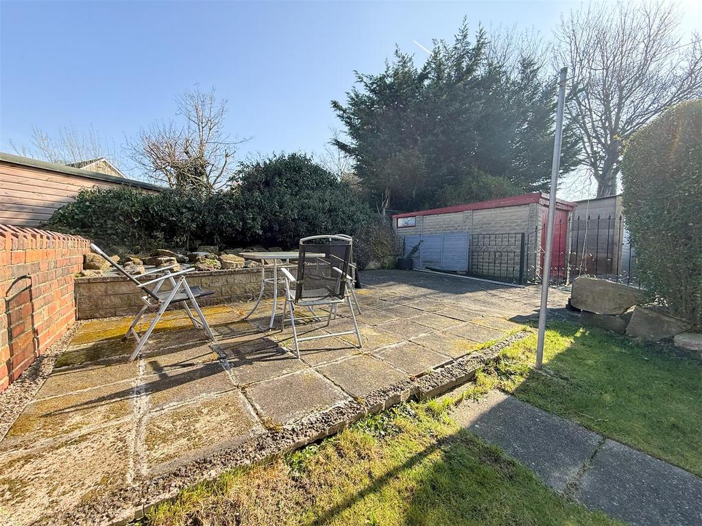 Rear garden