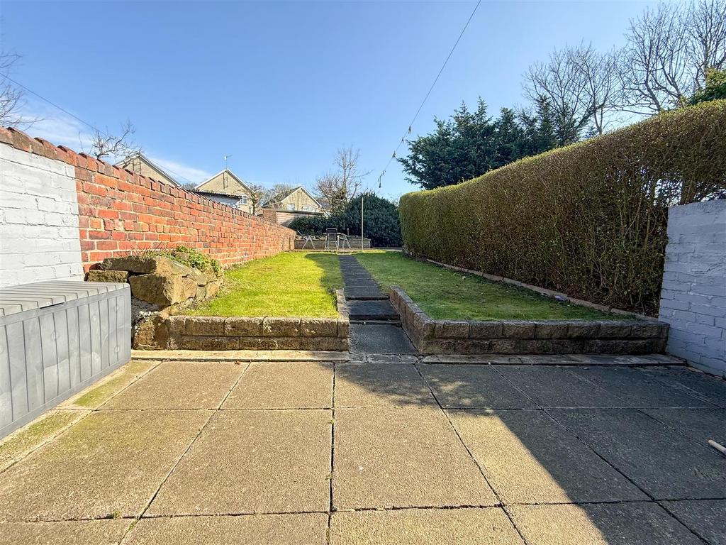 Rear garden