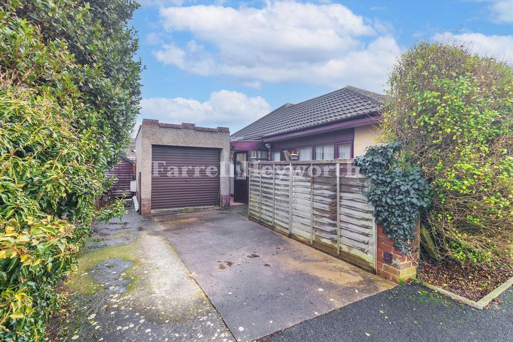 Driveway and Garage