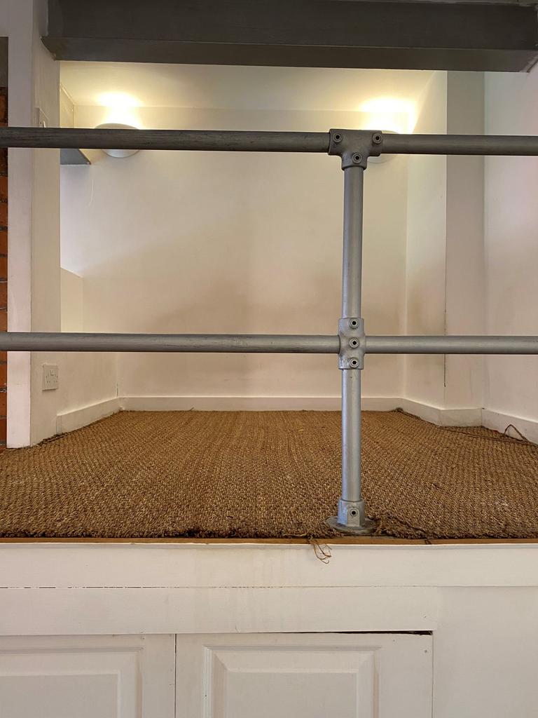 Mezzanine sized for double bed