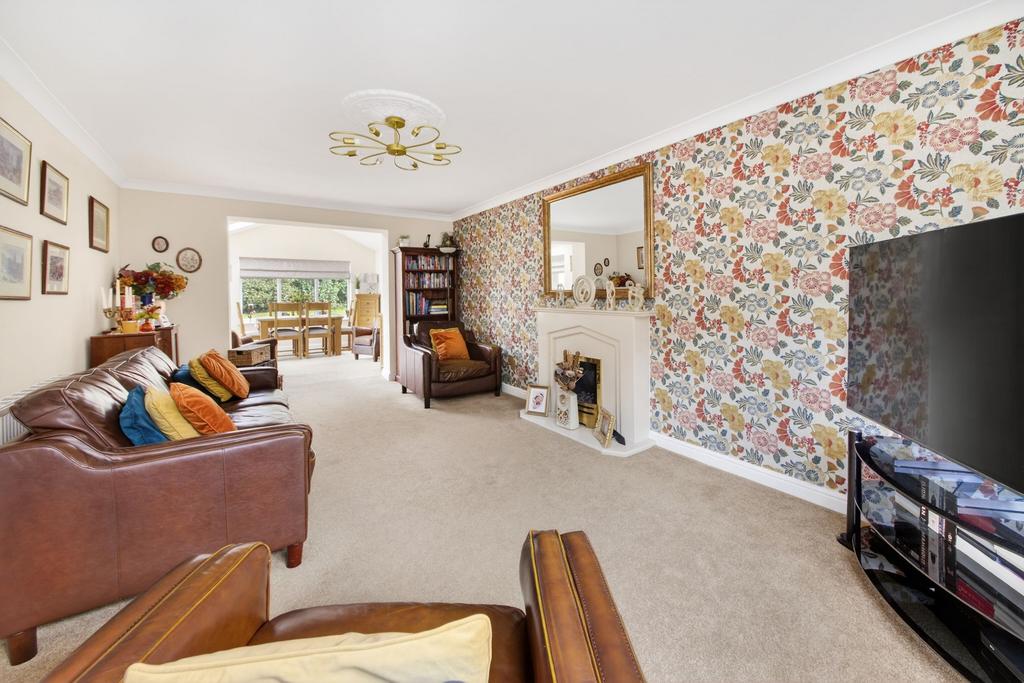 Open plan living dining