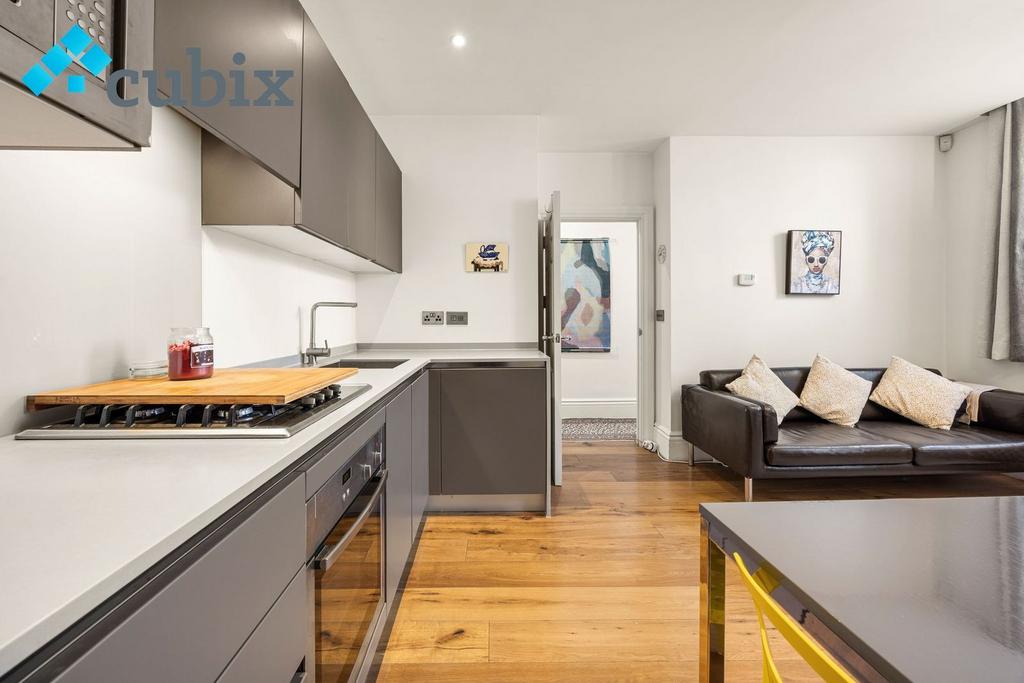 Open-plan living area, open plan living