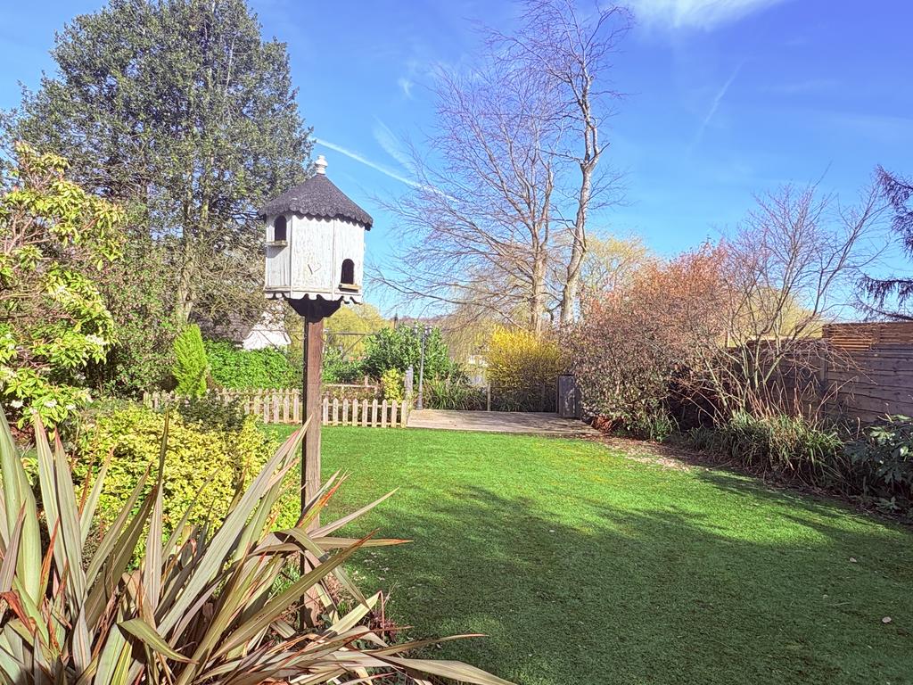 Rear garden