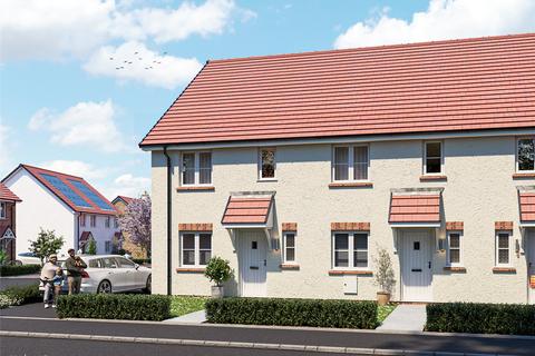 3 bedroom terraced house for sale, Plot 2, The Sandford, Saxon Fields, Middlezoy, Bridgwater, Somerset, TA7