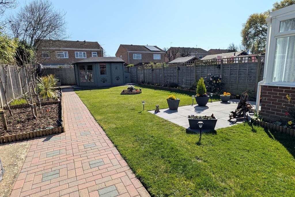 Rear garden