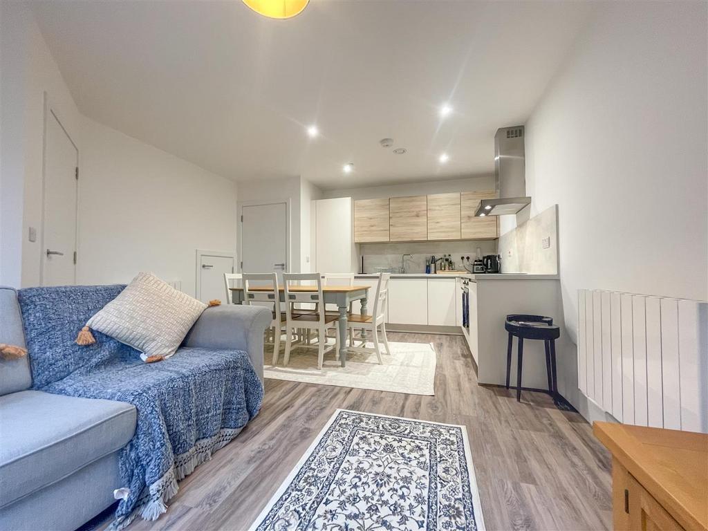 Open plan living space