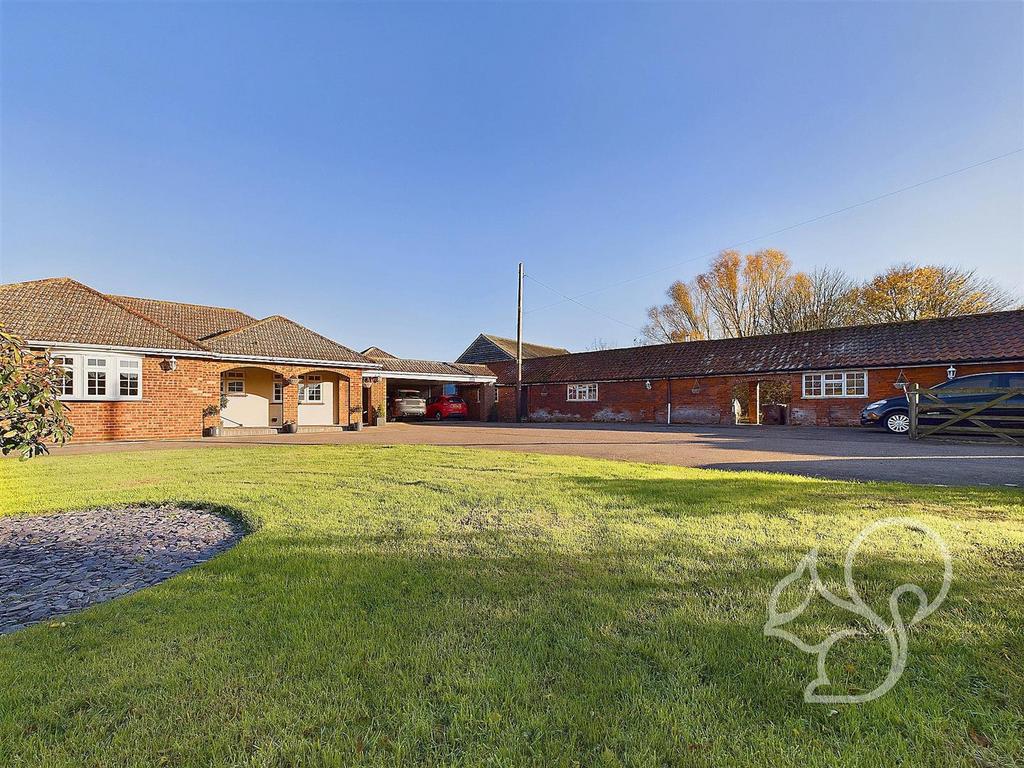 Driveway and Outbuildings