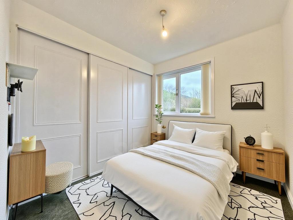 Ai bedroom at bungalow mair avenue dalry