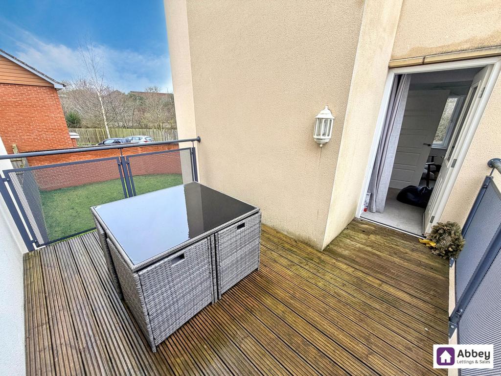 1st Floor Balcony