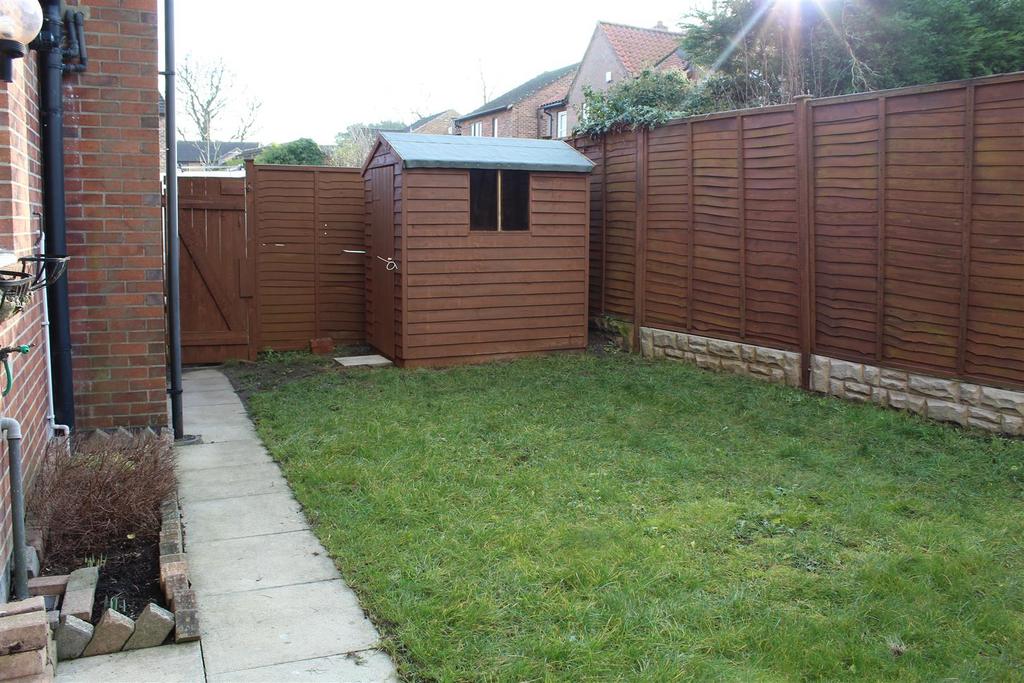 Rear garden