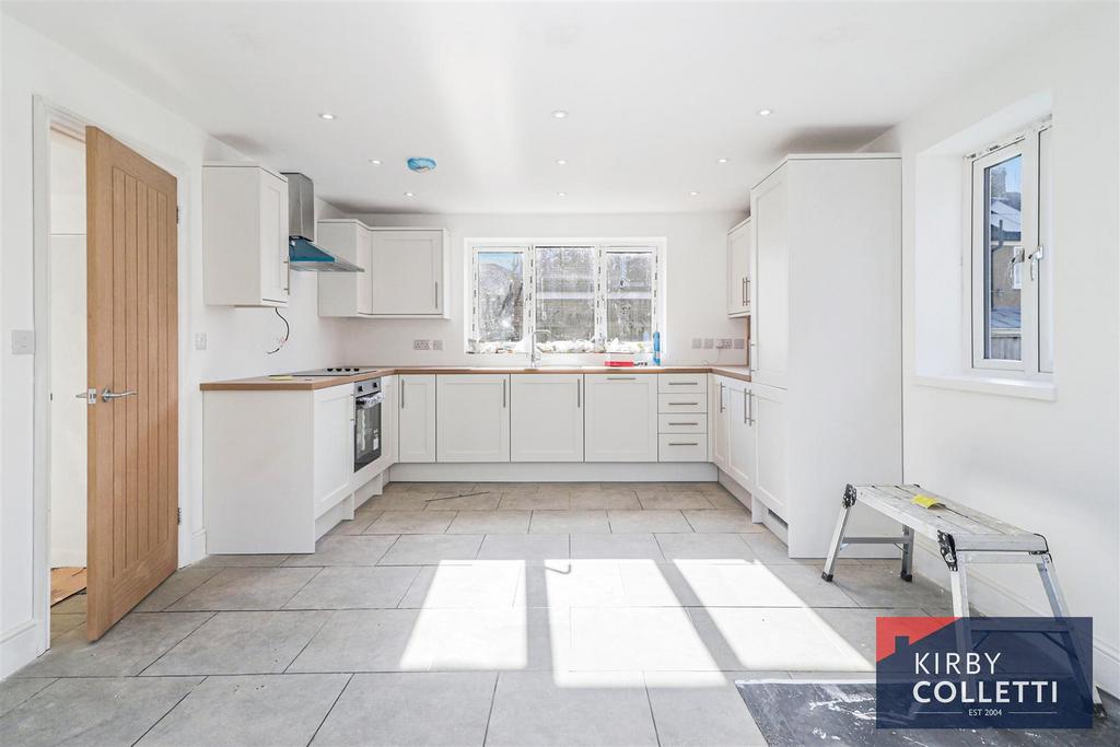 Open plan kitchen