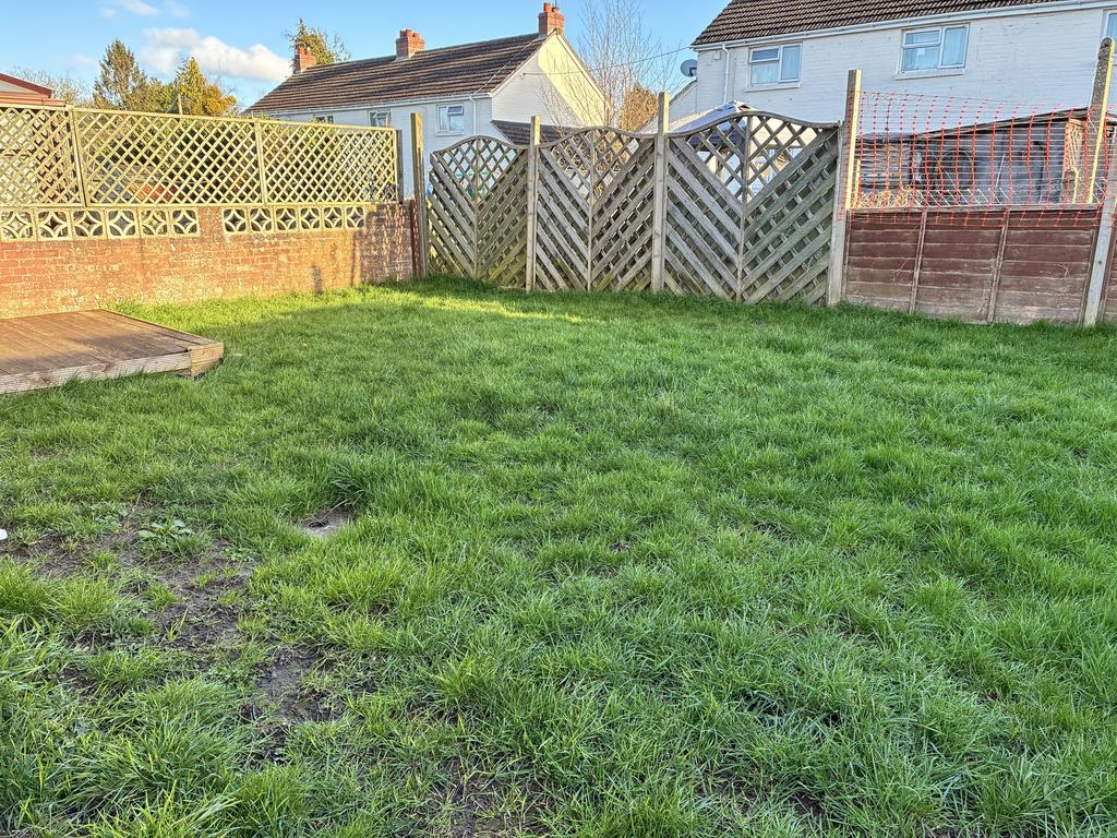 Rear garden