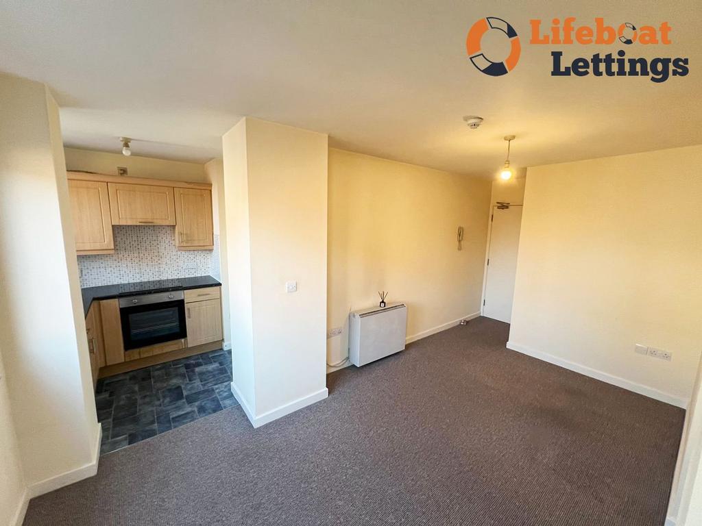 Open plan kitchen living area