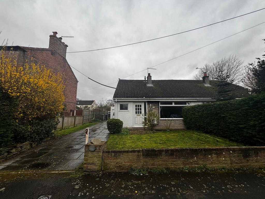 A 3 bedroomed semi detached dormer bungalow