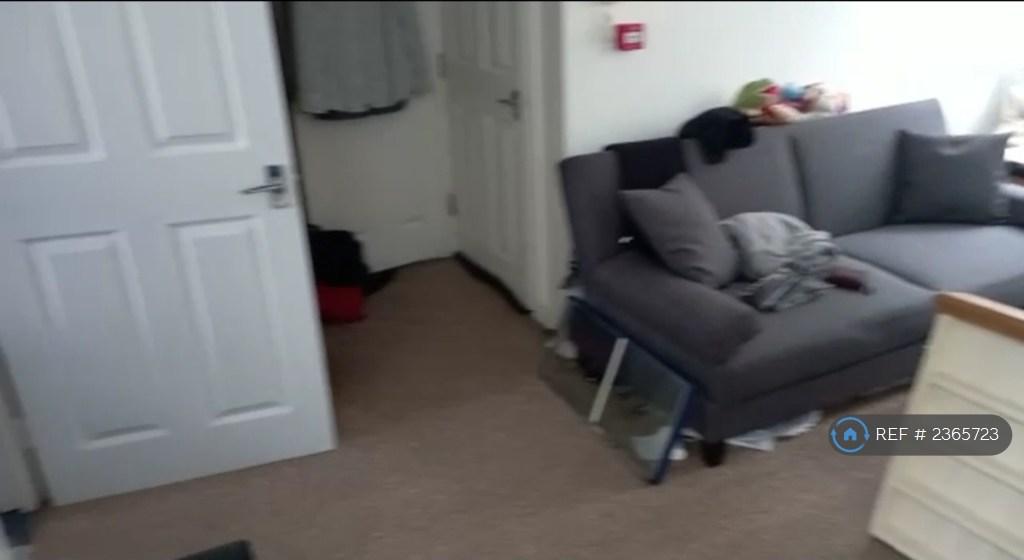 Kitchen Door - To Left Of Sofa