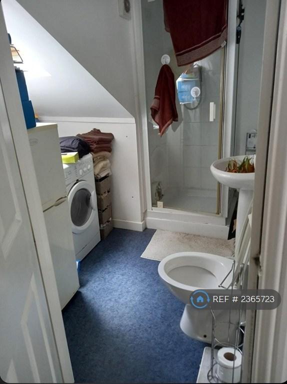 Bathroom (Fridge Has Been Removed)