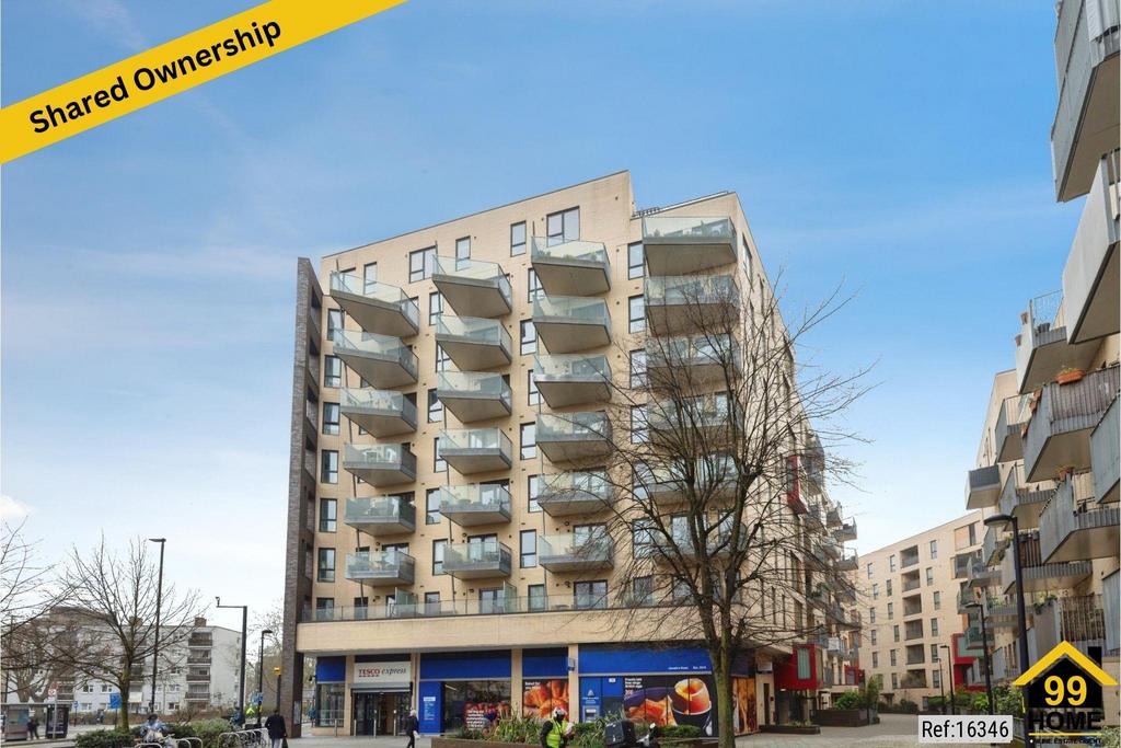 Apartment building facade, block of apartments