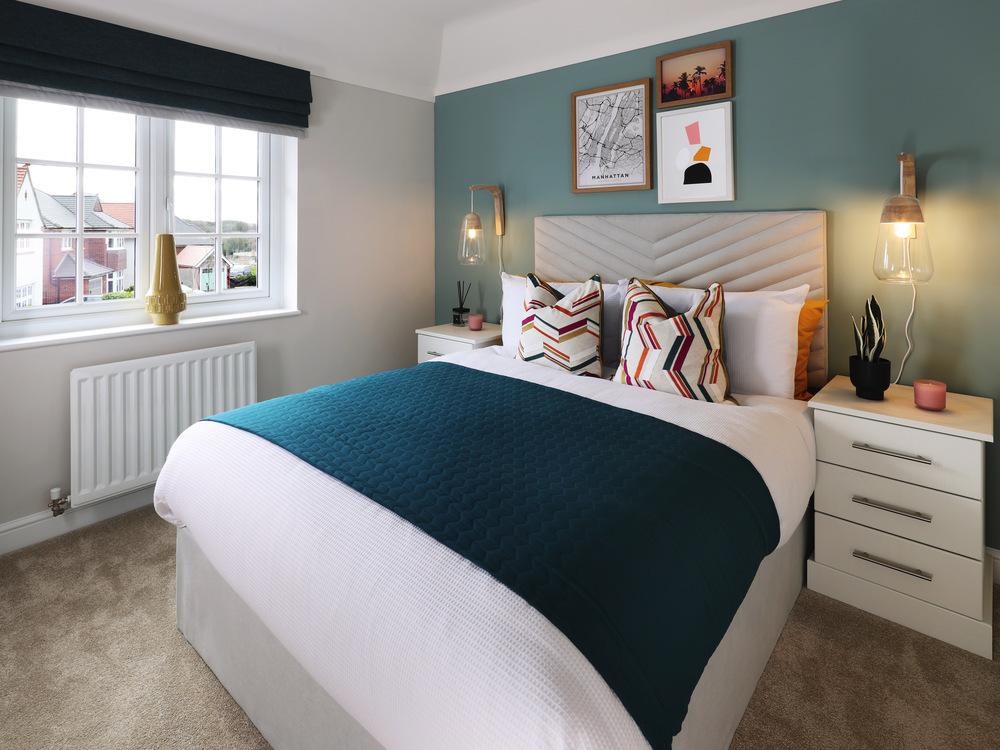 Bedroom 2 of the Amberley, a 3 bedroom house