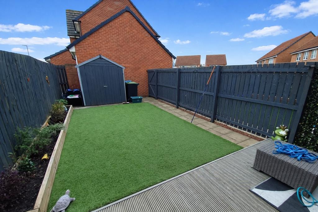 Rear garden