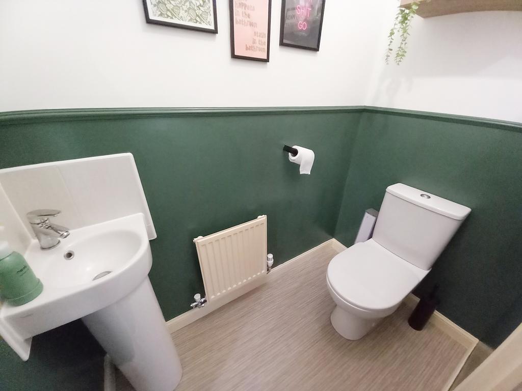 Ground floor cloakroom