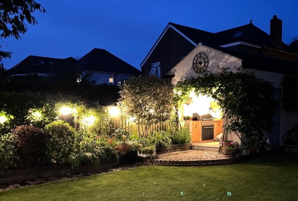 Outdoor Kitchen at night
