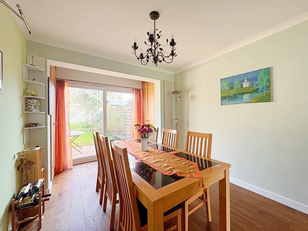Dining Room With Patio Doors