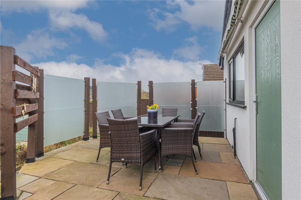 Private Rear Patio