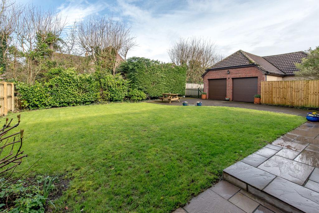 Rear garden