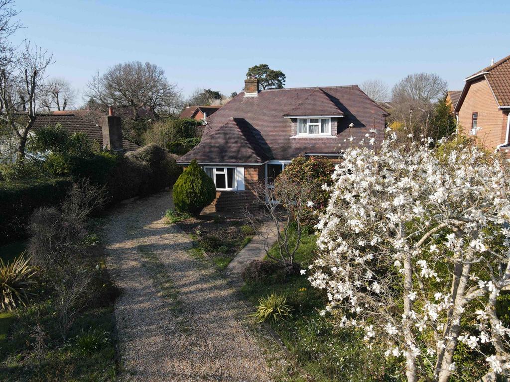 A detached family home set on a plot extending to