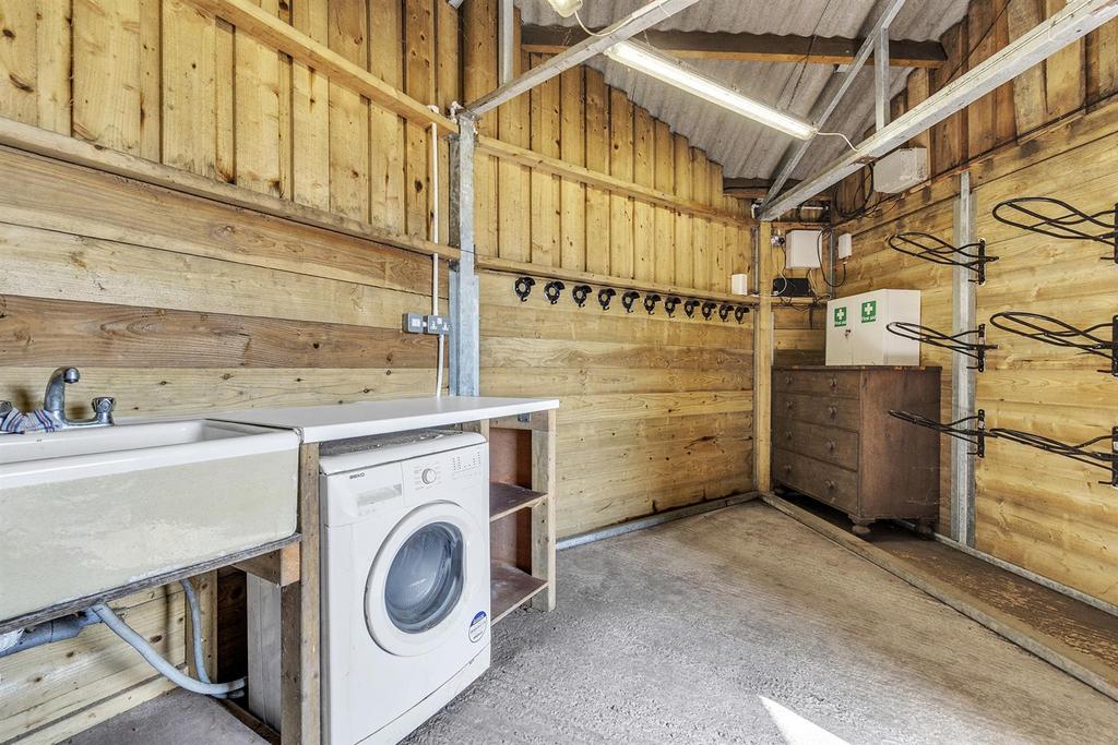 Tack room for stables beside arena