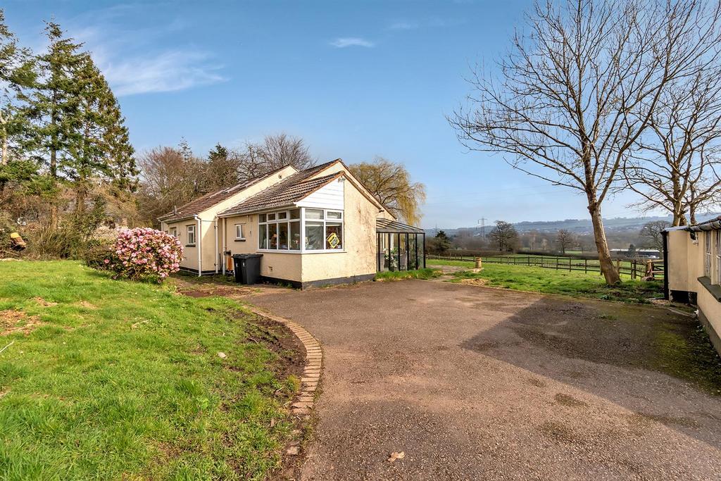 Front view of bungalow