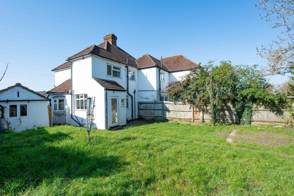 Rear of property