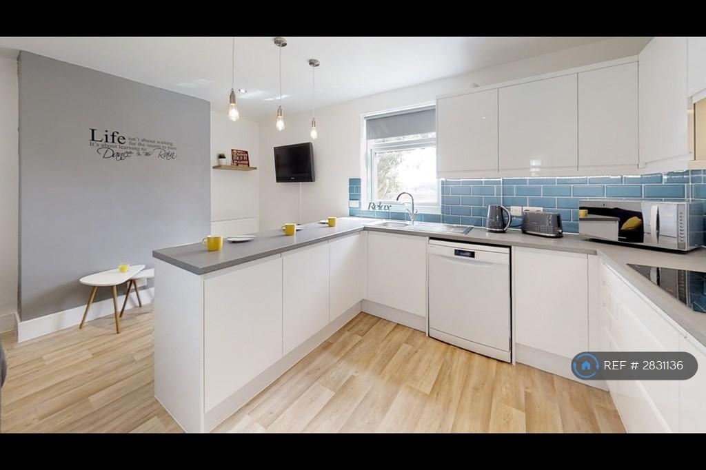 Kitchen, Dishwasher, Double Oven,2 Fridge/Freezers