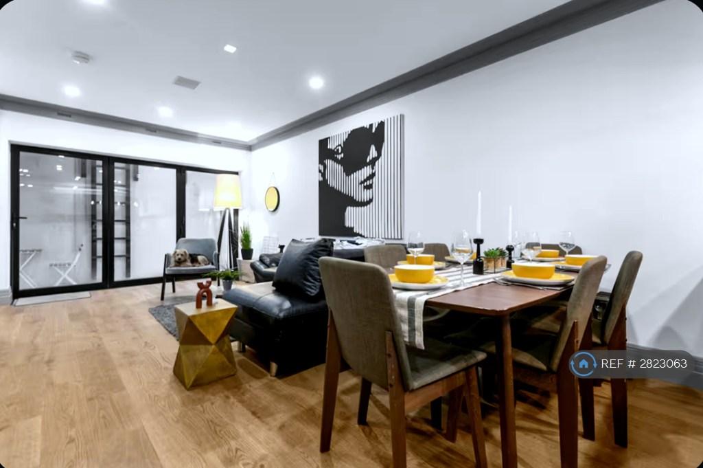 Basement Living Room (With Private Patio)