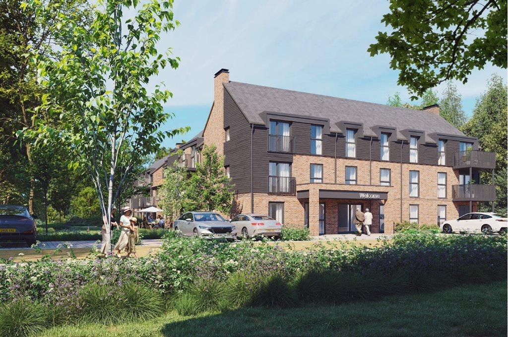 Front of the development - Artist's Impression