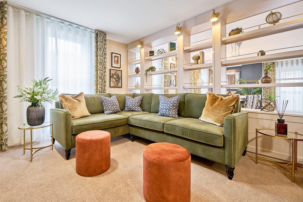 Show home living room
