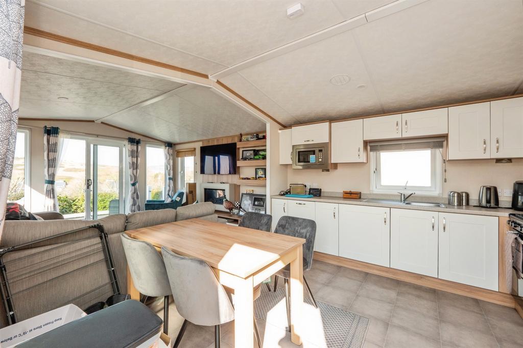 Open-plan living area