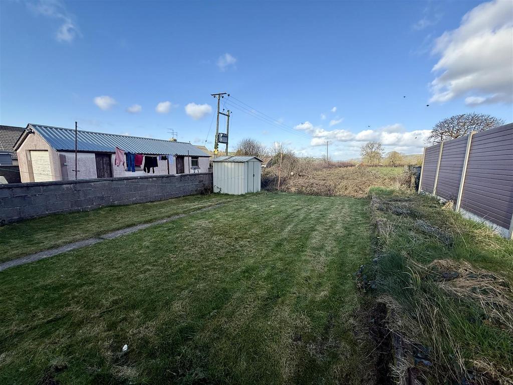 Rear garden