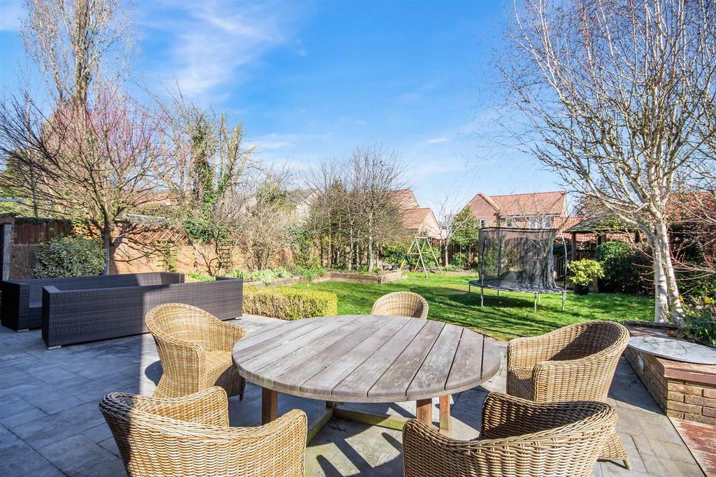 Rear garden