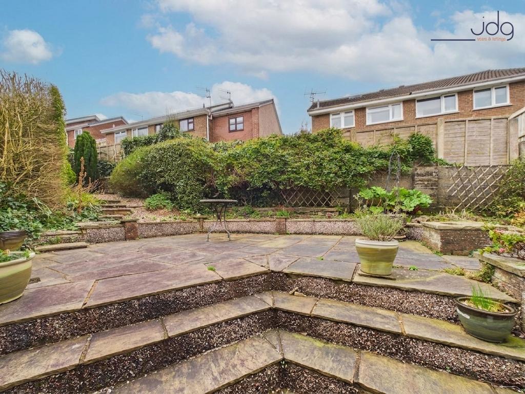 South East facing garden