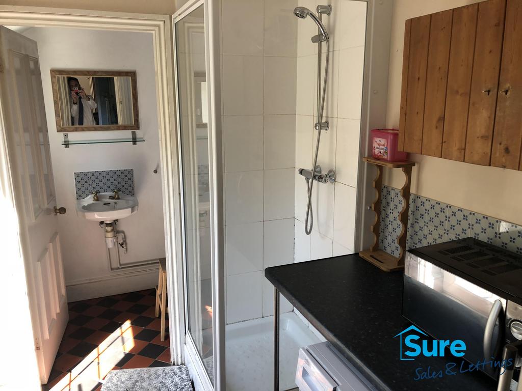 Downstairs shower room