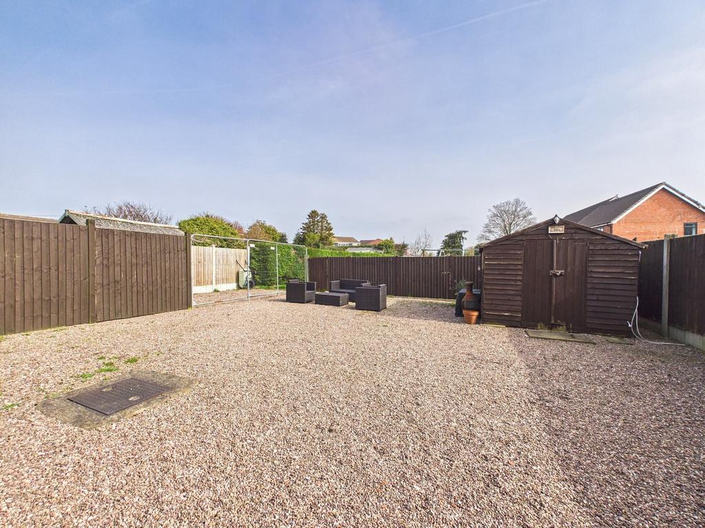 Rear garden