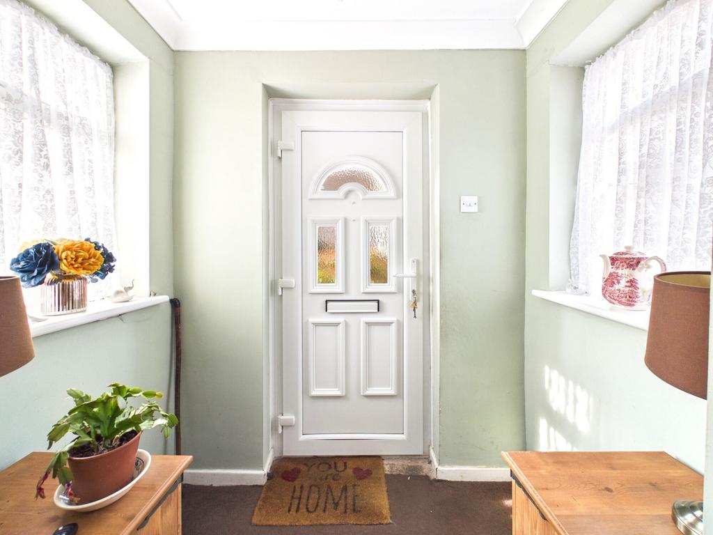 Enclosed front porch