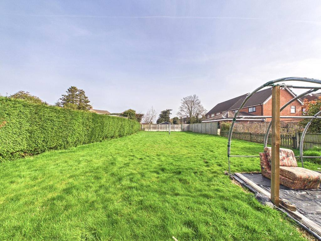 Rear garden