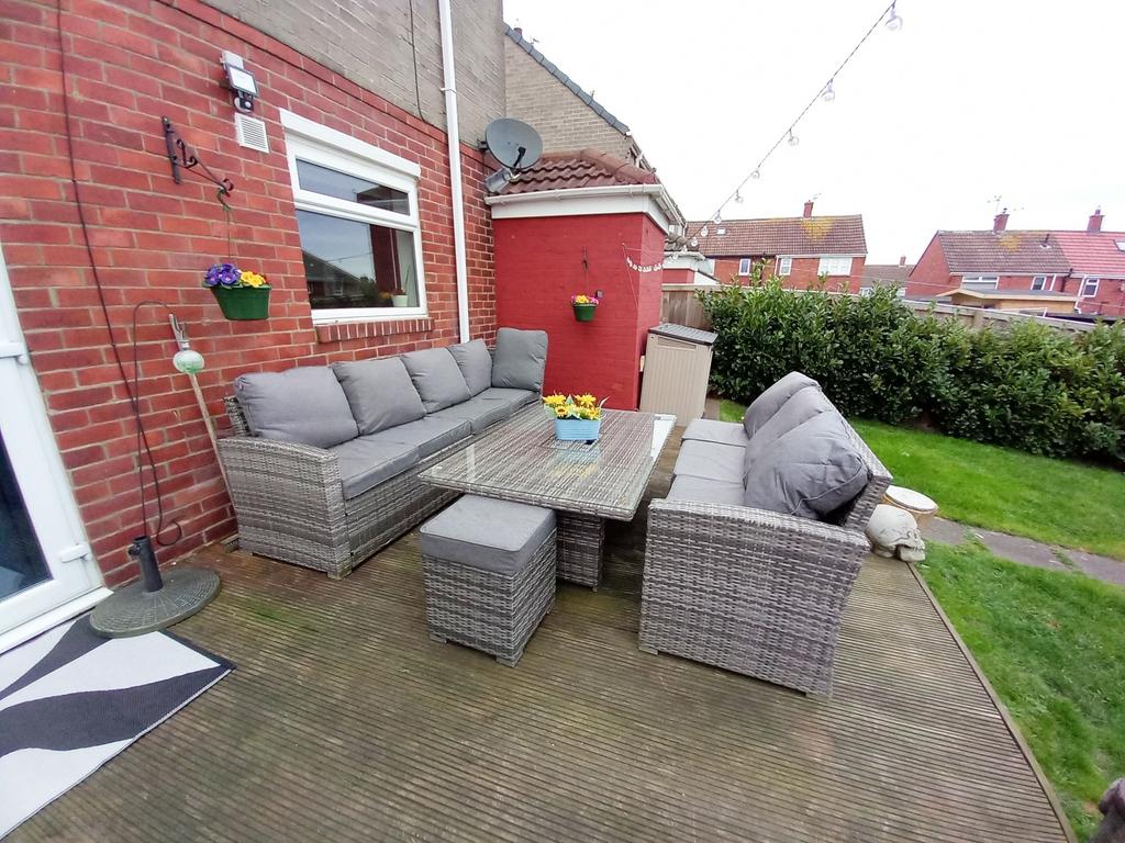 Rear garden