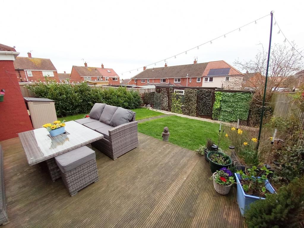 Rear garden