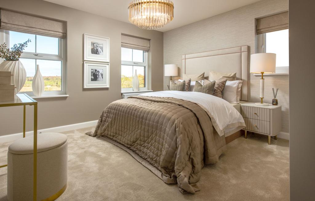 Inside view of Radleigh main bedroom