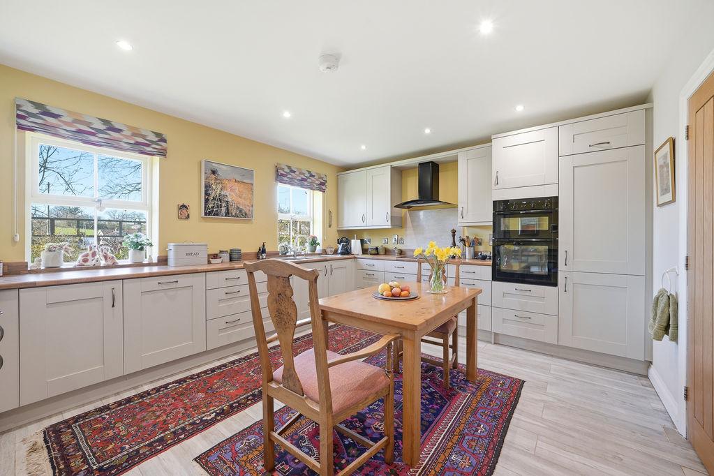 Open plan dining...